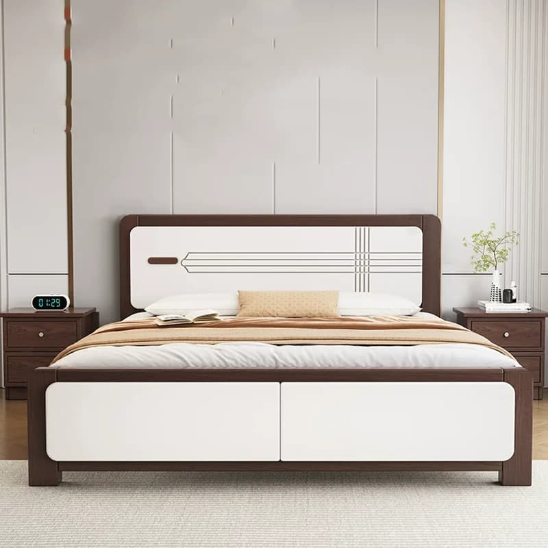 Wooden Bedroom Bed Children Luxury Baby Double Floor Girls Mobile Princess Sleeping Bed Design Letto Matrimoniale Home Furniture