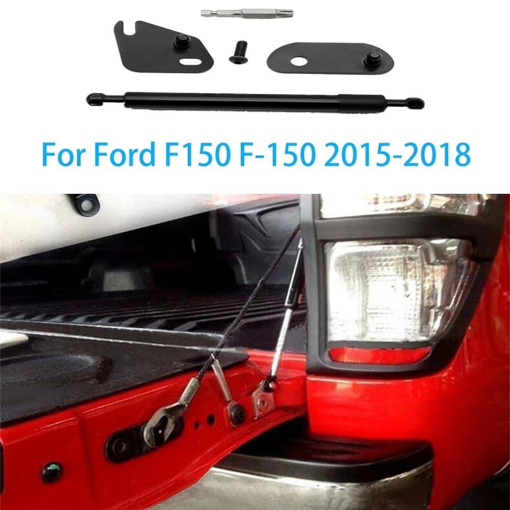 Car Styling Car Rear Trunk Lift Support Hydraulic Rod shock Bars bracket Accessories For Ford F150 F-150 2015 2016 2017 2018