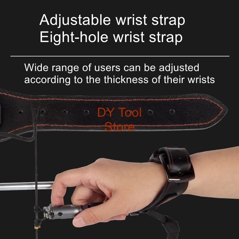 New dispenser wristband hook type soft belt dispenser composite pulley archery accessories