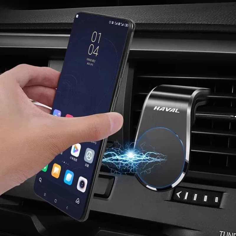 Magnetic Car Air Vent Phone Holder for Haval H9 H6 Dargo Jolion F7 M6 Anti Shake Hands Free Secure Air Vent Mount