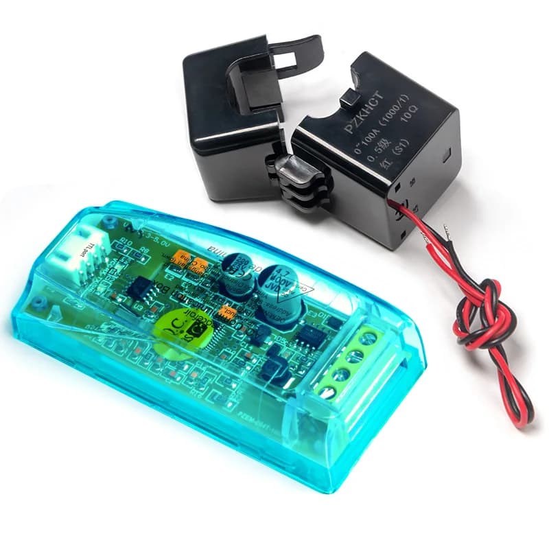 PZEM 004T 4.0 Version Single Phase Wattmeter Kwh Meter TTL Modbus-RTU 220V 100A Electricity Volt Amp Frequency Energy Meter