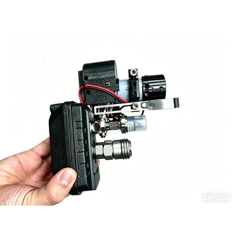 "Tool Only (No Battery) – Professional Lithium Electric Air Compressor – Mini Pump for Woodworking & Industrial Use"
