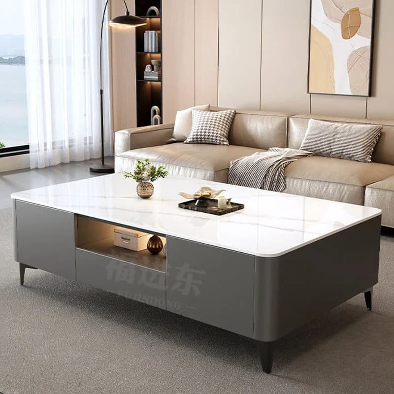 Minimalist Clear Coffee Table Cheap Aesthetic Organizer Wood Modern Side Table Designer Decoration Mesa Auxiliar Home Furniture