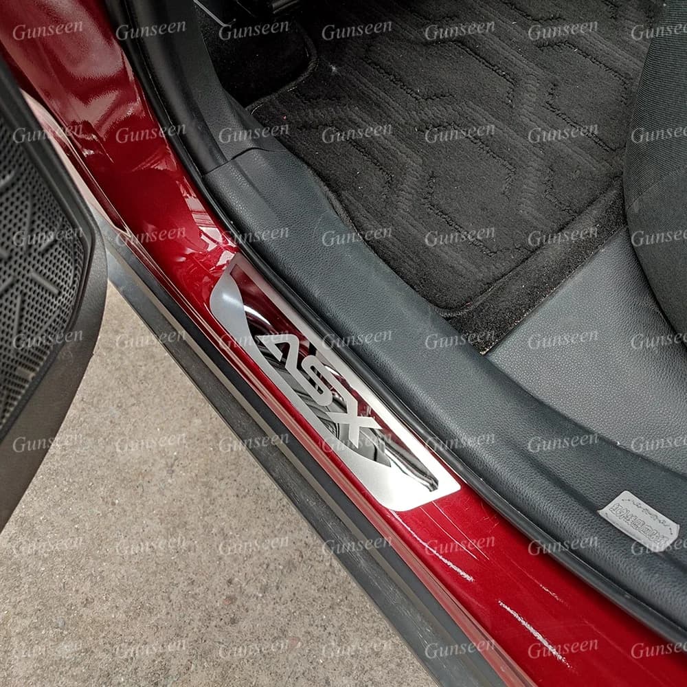 For Mitsubishi ASX 2023 2024 Door Sill Scuff Plate Protector Car Stainless Steel Threshold Pedal Guard Trim Accessories 2020