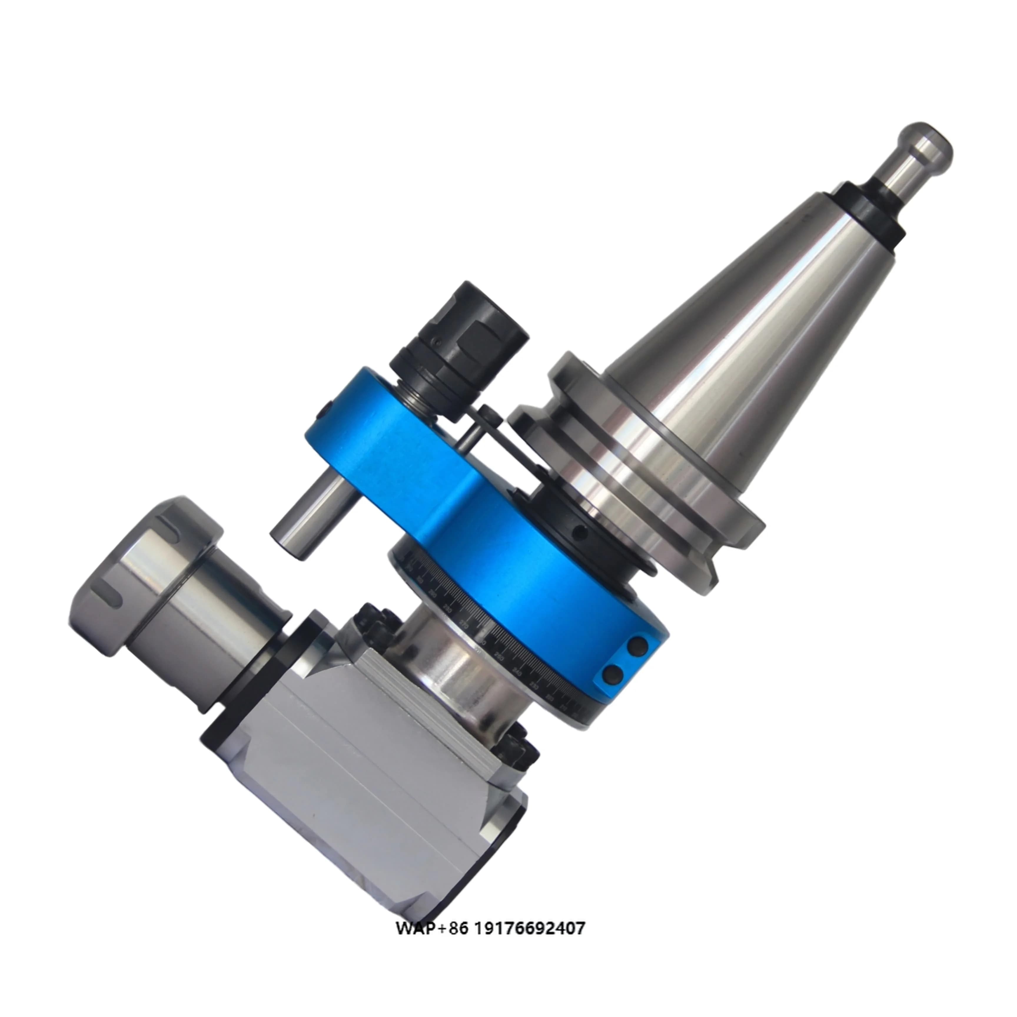 Heavy Duty Right Angle Milling Head BT50  Tool Holder, for 5-Side Machining to Improve Efficiency on Automotive Parts