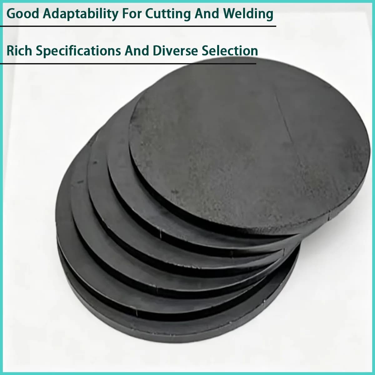 Circular carbon steel iron plate with a diameter of 50-300mm is used for equipment bases, hardware accessories, etc