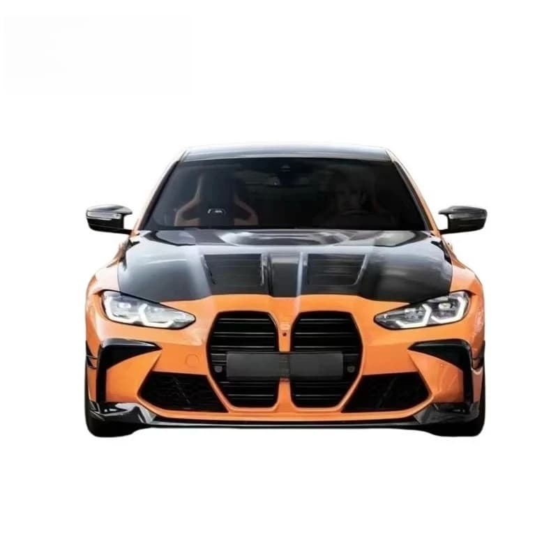 New Style Durable Black Dry Carbon Fiber Hood For  M3 G80 Lightweight Body Kit