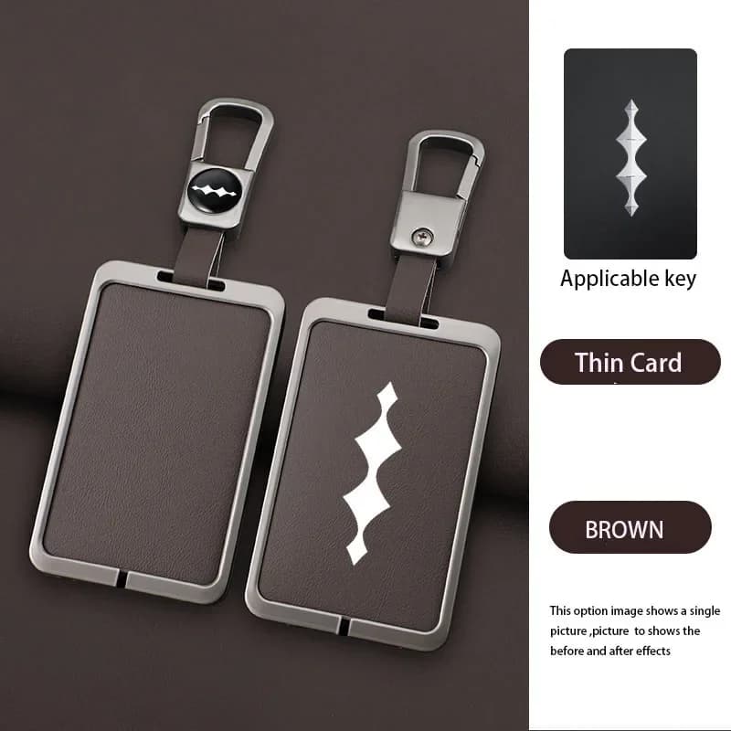 Zinc Alloy Key Case for BYD Leopard 5 2023-2024 Car Styling Dedicated NFC Card Key Protection Auto Accessories