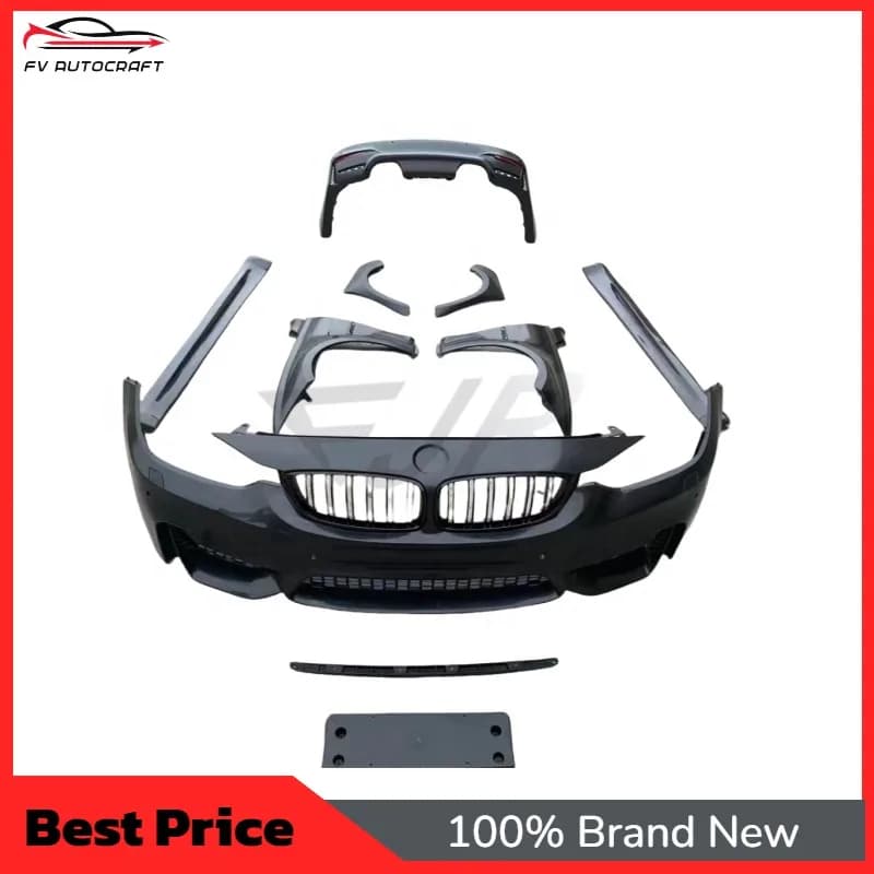 【2026】For BMW 3 Series F30 F35 Upgrades The F80 M3 Wide-body Large Enveloping Body Package