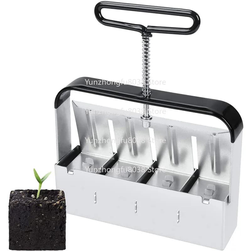 Manual Soil Blocker Soil Stopper Garden Seeding Tool Garden Tool