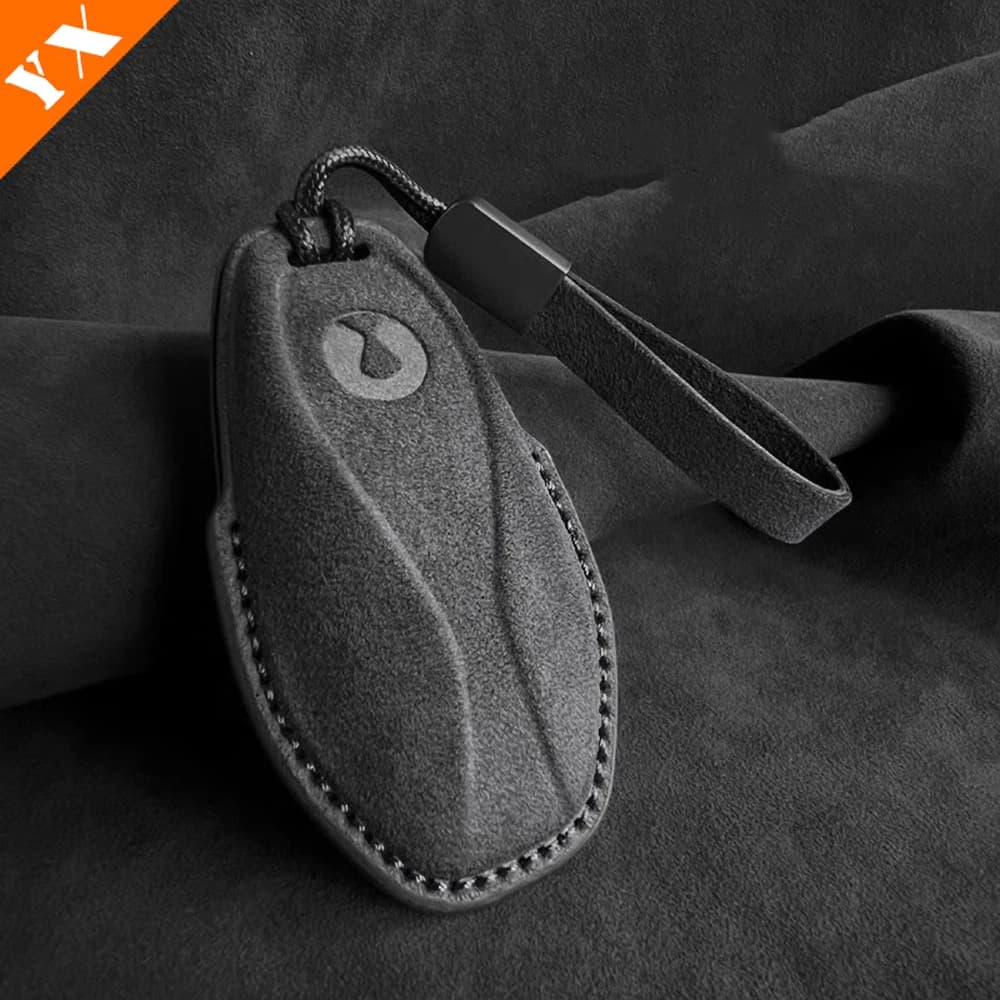 For BYD Denza Z9 GT 2025 2026 Interior Accessories Car Remote Control Key Case Keychain Garnish Trim Cover