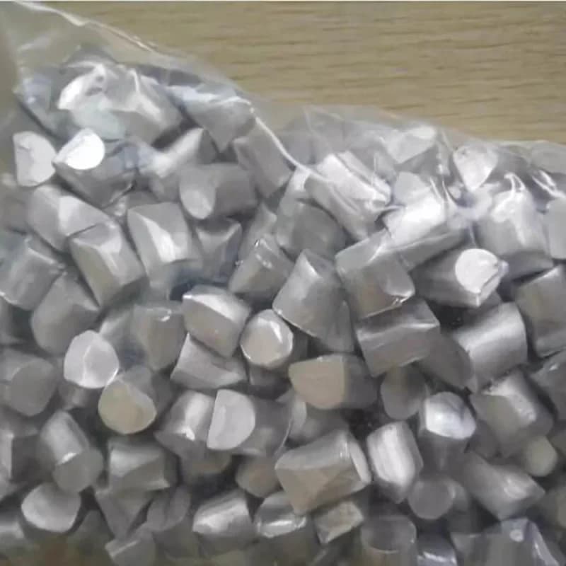 High Purity Zinc Pellets Pure Zinc Ingot Nuggets Zn 99.995 Anode Truffle Block