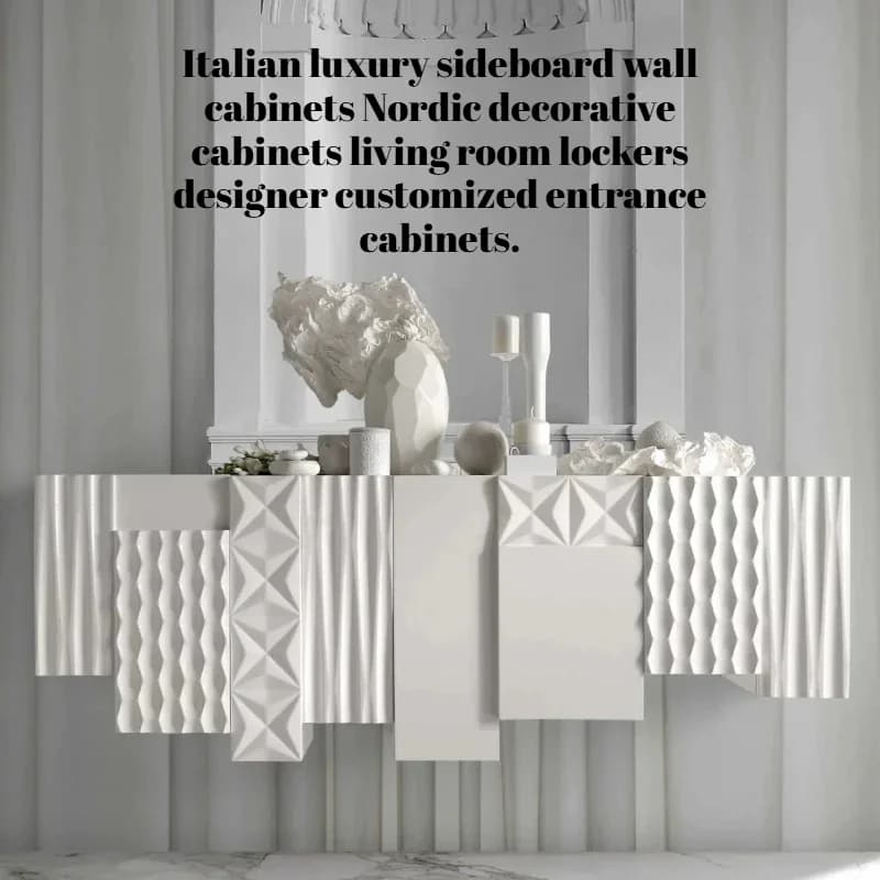 Italian Storage Cabinet Luxury Shoes Living Room Hotel Cabinet Collectables Craft Muebles Almacenamiento Hallway Furniture