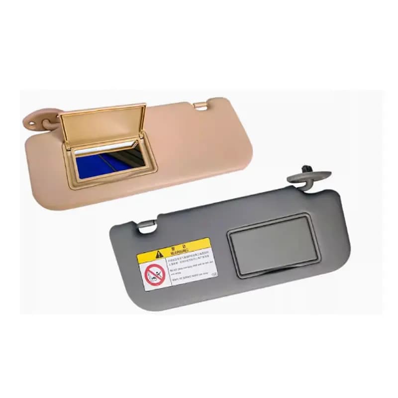 Grey Beige Left Right Sun Visor for Toyota Vios Yaris Yaris L 2014 2015 2016 2017 2018 2019 2020 2021 2022