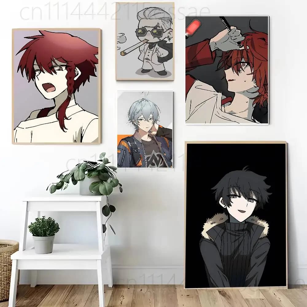 Maeno Aki Tsugino Haru ZENO Poster Prints For Bedroom Living Room Canvas Painting Wall Art Home Decor