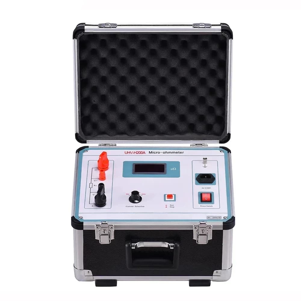 UHV-H200A Environment-Friendly Contact Resistance Tester 200a loop resistance meter Hot sales