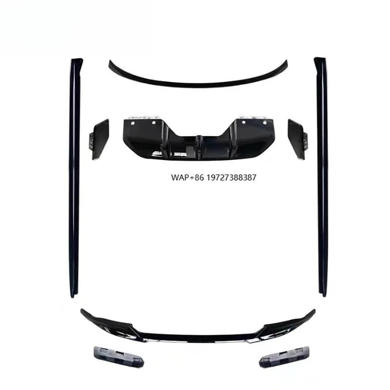 PP X6 F16 M-style Body Kit Front Lip Rear Diffuser Side Skirts Car Parts Automotive   Automobiles Exterior Extension