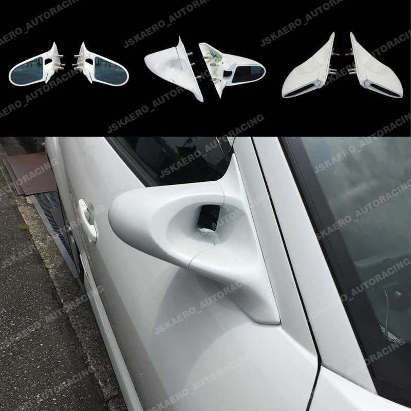 FRP Unpainted For Mazda RX8 SE3P Early (RHD) Rear View Side Mirrors Rearview Car BodyKits