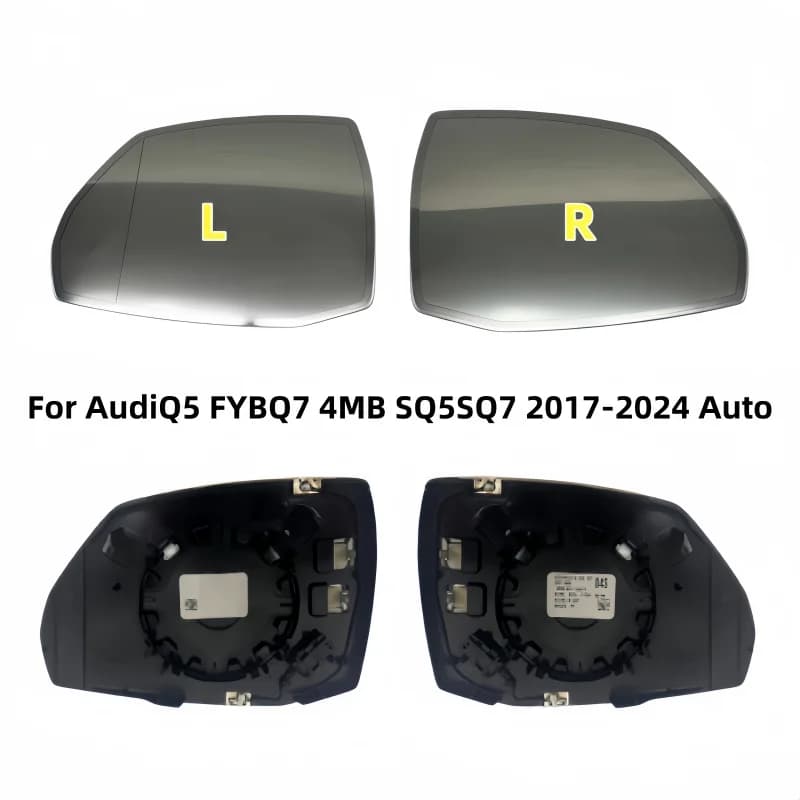 For AudiQ5 FYBQ7 4MB SQ5SQ7 2017-2024 Auto Dimming Anti Glare Heated Rear Mirror Glass Left or Right  4M0857535E 4M0857536D
