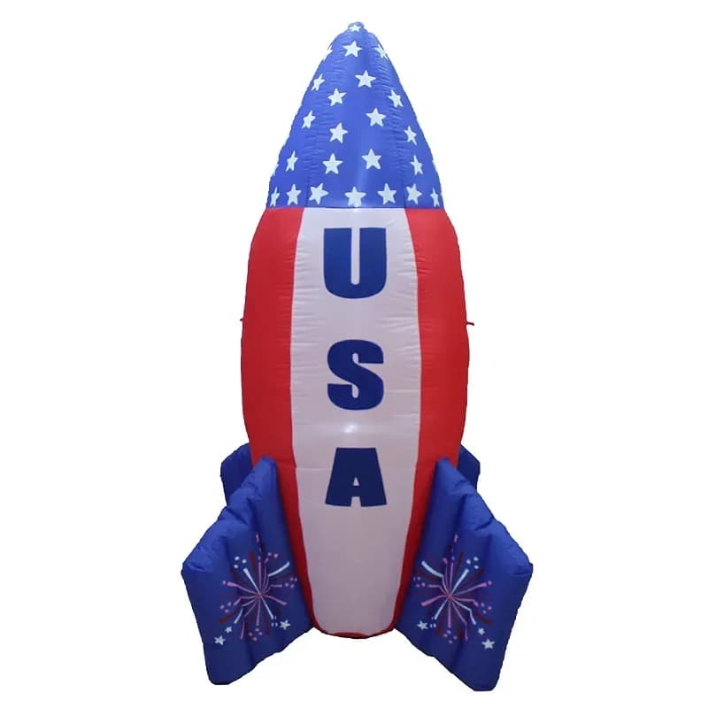 Independence Day Inflatable Outdoor Garden Decorations Glow Sam Condor Flag Freedom Muse