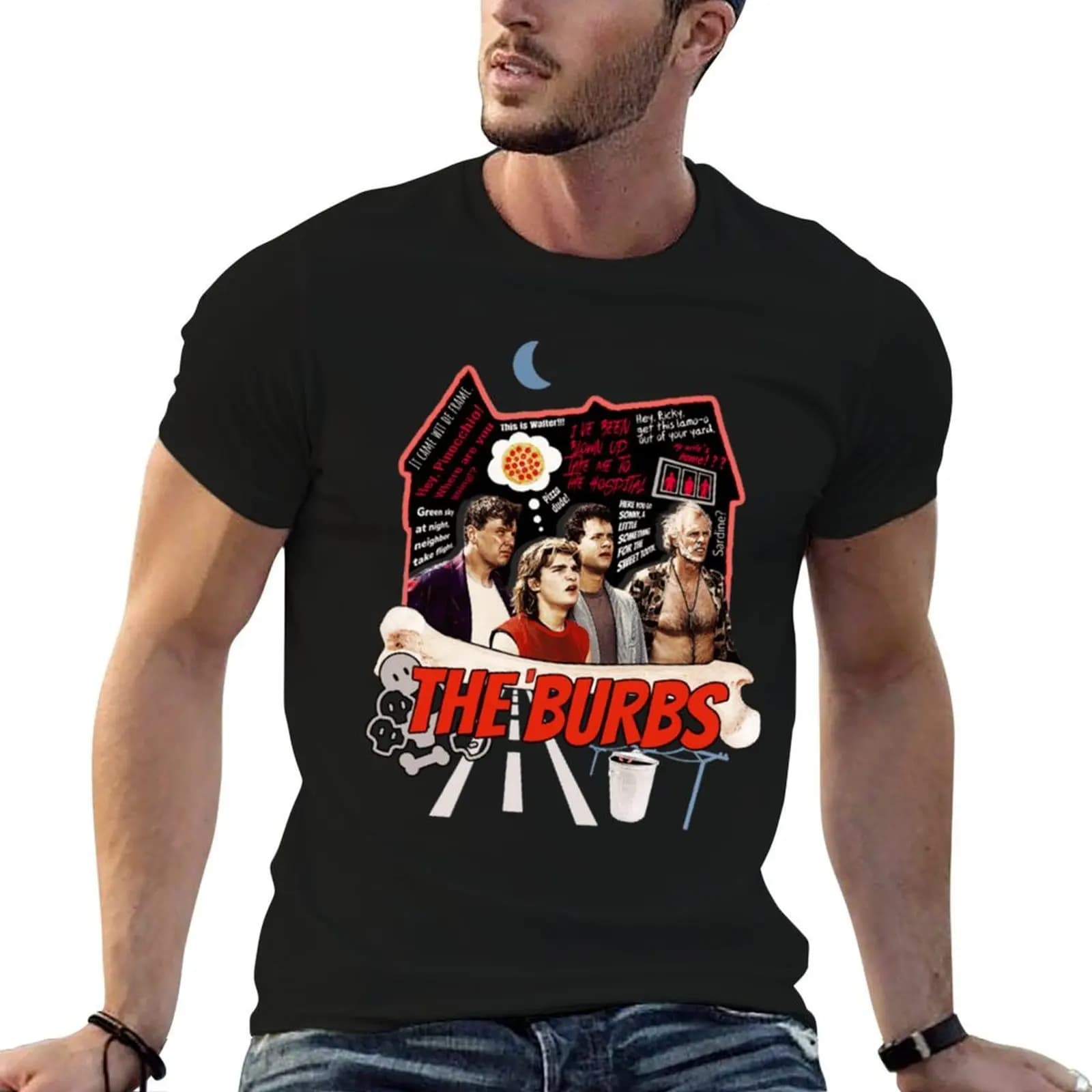 The Burbs T-Shirt funny meme t-shirts valentines boutique clothes tshirts for men