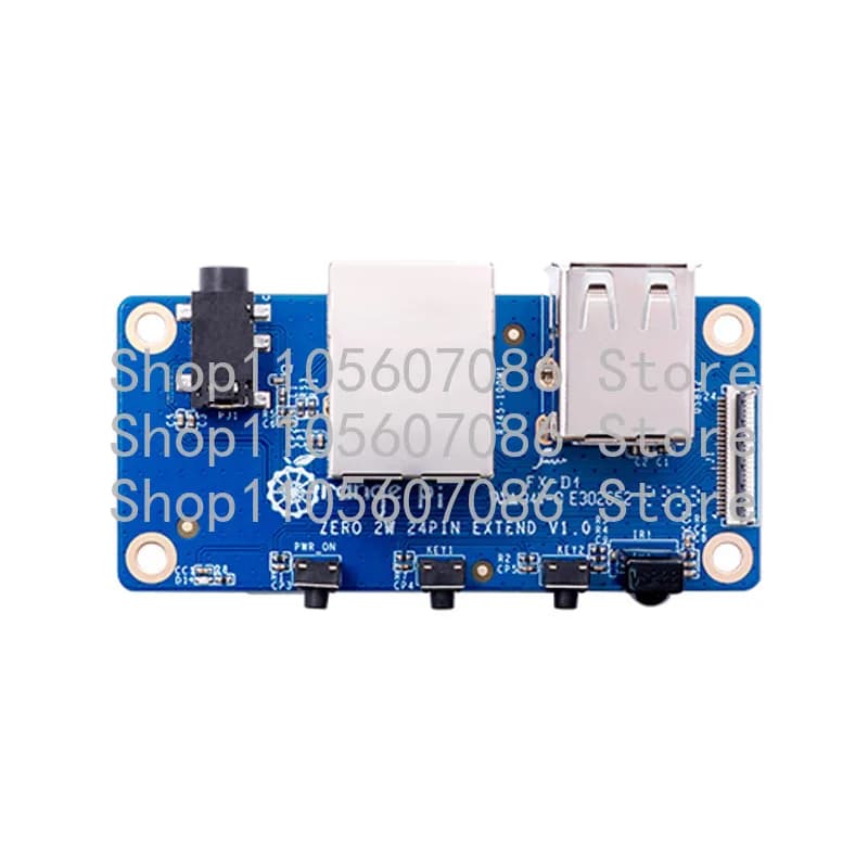 Suitable for Orange Pi Orangepi Zero 2W Expansion Board 24pin Function Adapter Board, Infrared Receiver, Ethernet