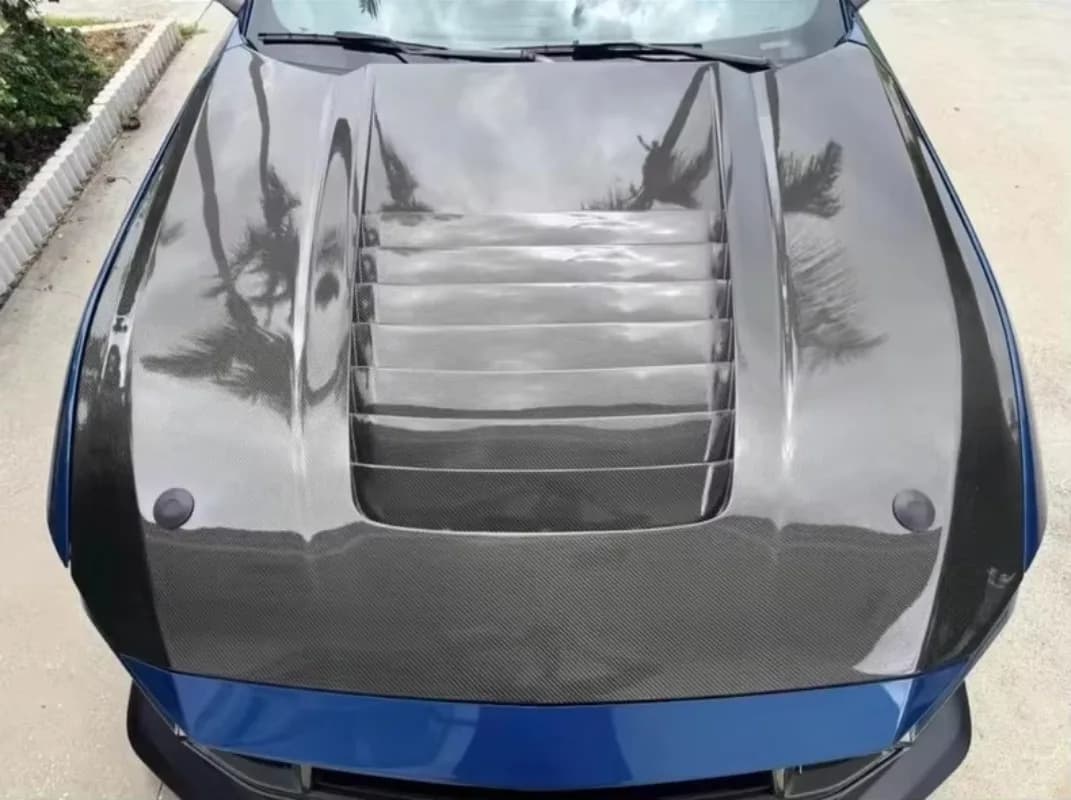 Carbon Fiber Engine Hood  for Model Carbon Fiber Bumper