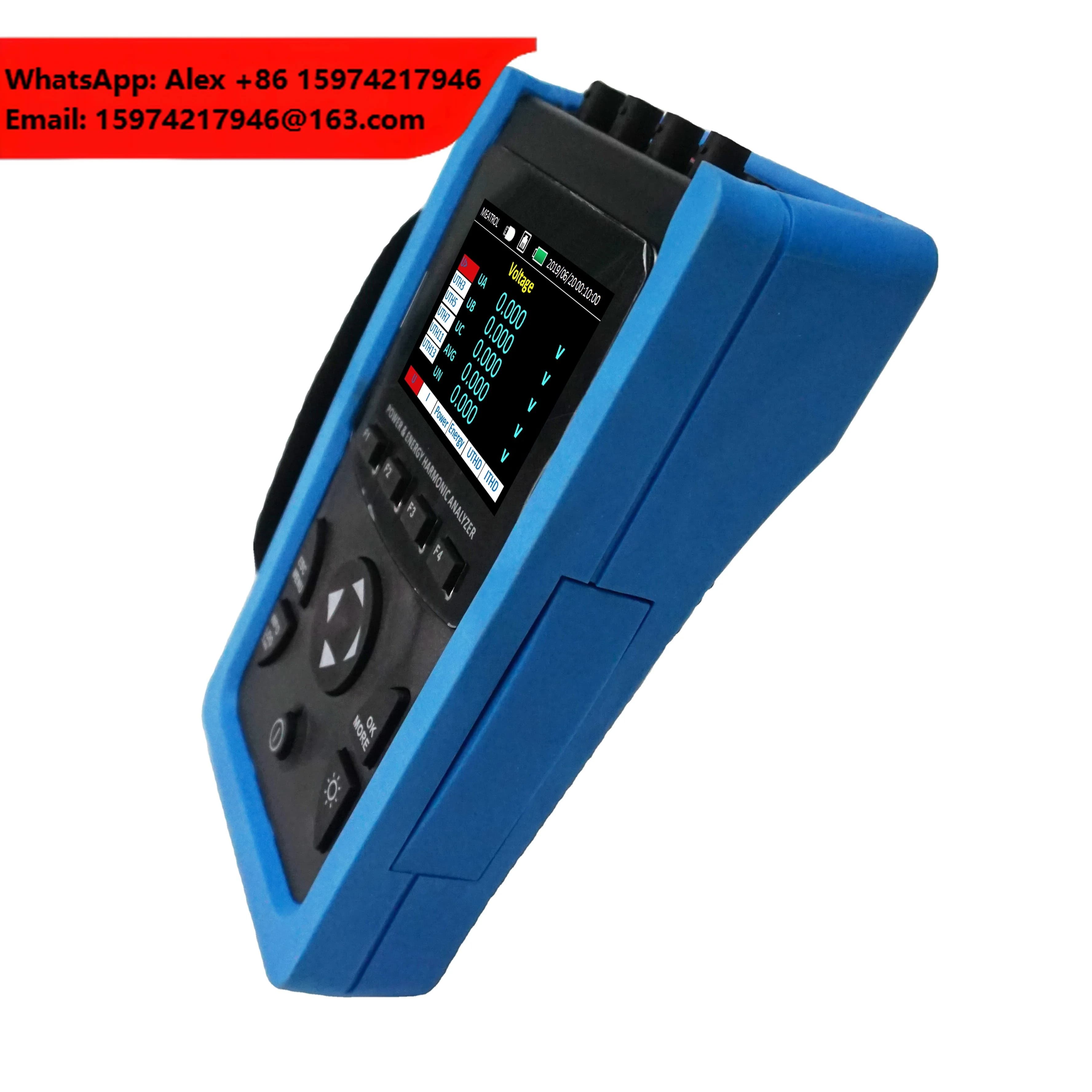 CE ROHS Certified ME440 Handheld Power Quality Analyzer 32GB Memory Date Recorder Electric Meters Energy Meters