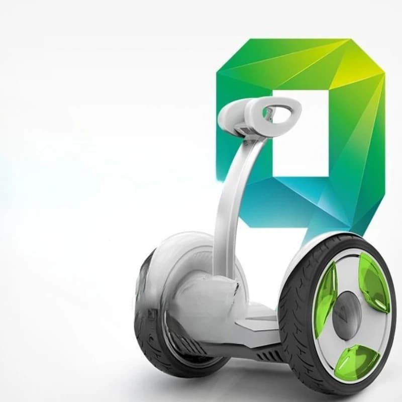 Two-wheel leg control balance car event photography camera artifact, film and television shooting artifact equipment