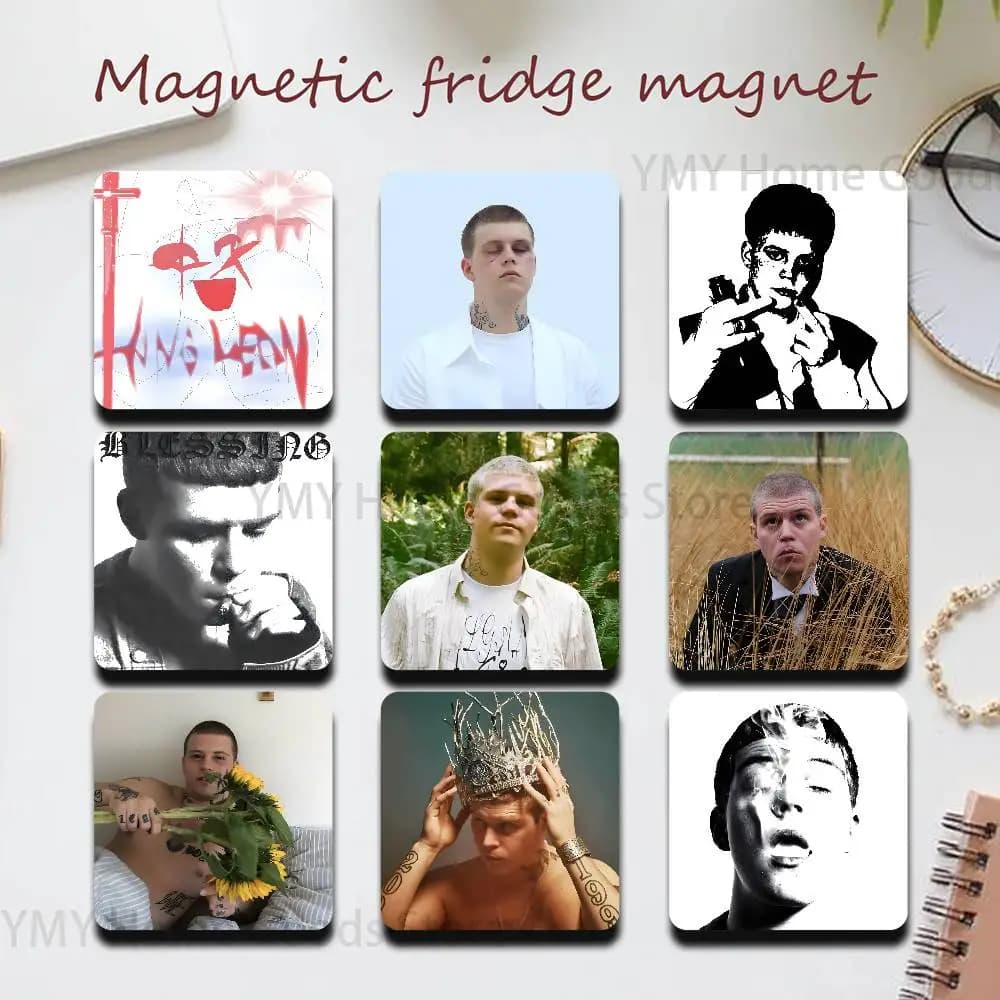 Y-Yung Lean Ghosts Psykos Refrigerator Magnets the Perfect Choice for Home Create Warm Cozy Home Decor Gifts