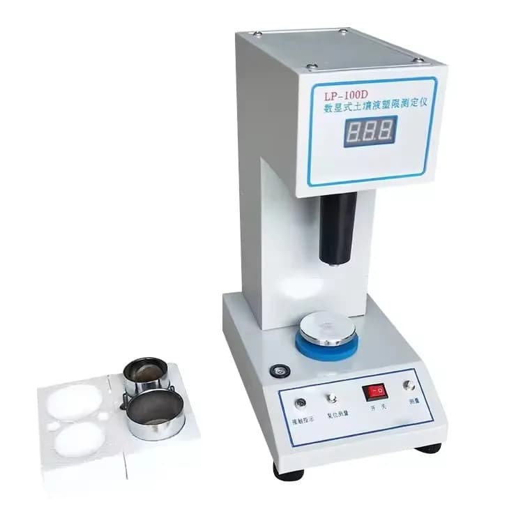 Electronic  Pla.stic Liquid Limit Penetra.tion Test Ma.chine Soil Cone Penetrometer Test A.ppa.ra.tus