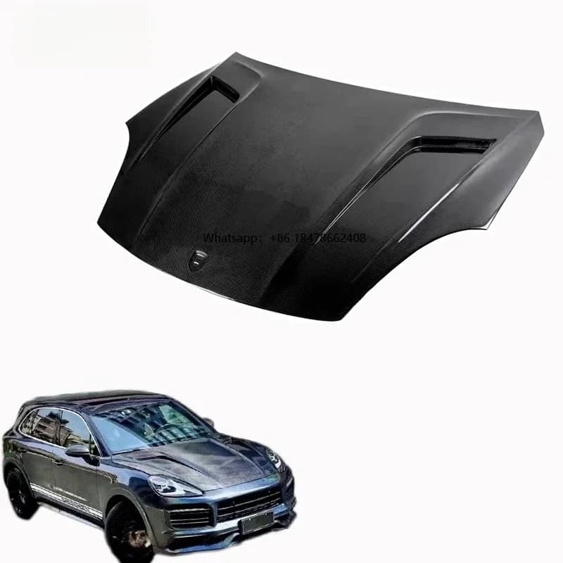 Suitable for 9Y0 9YA Engine Hood High Quality T-type Dry Carbon Fiber Engine Hood