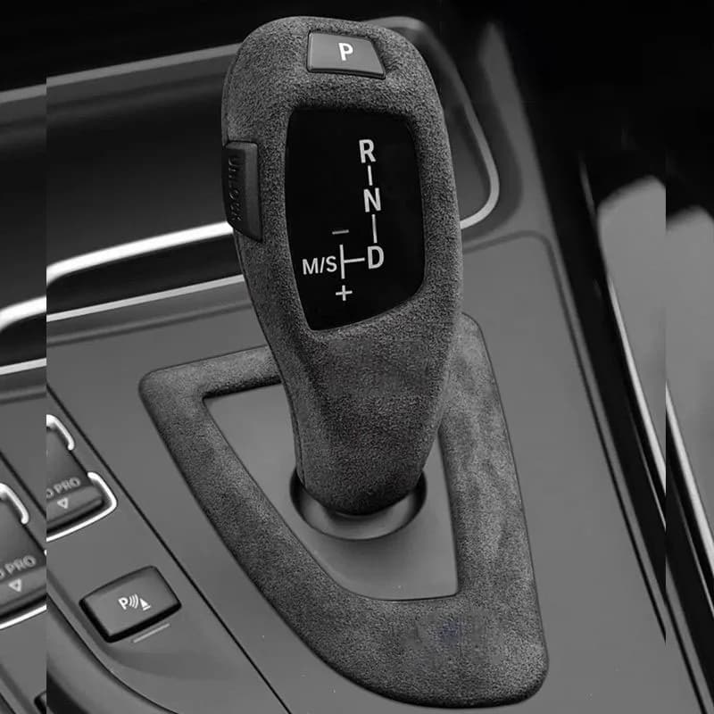Suede Leathe Gear Shift Knob Cover For BMW 1-6 Series F20 F21 F22 F34 F32 F36 F07 F10 F11 F06 F13 X3 X4 X5 X6 F25 F26 F15 F16