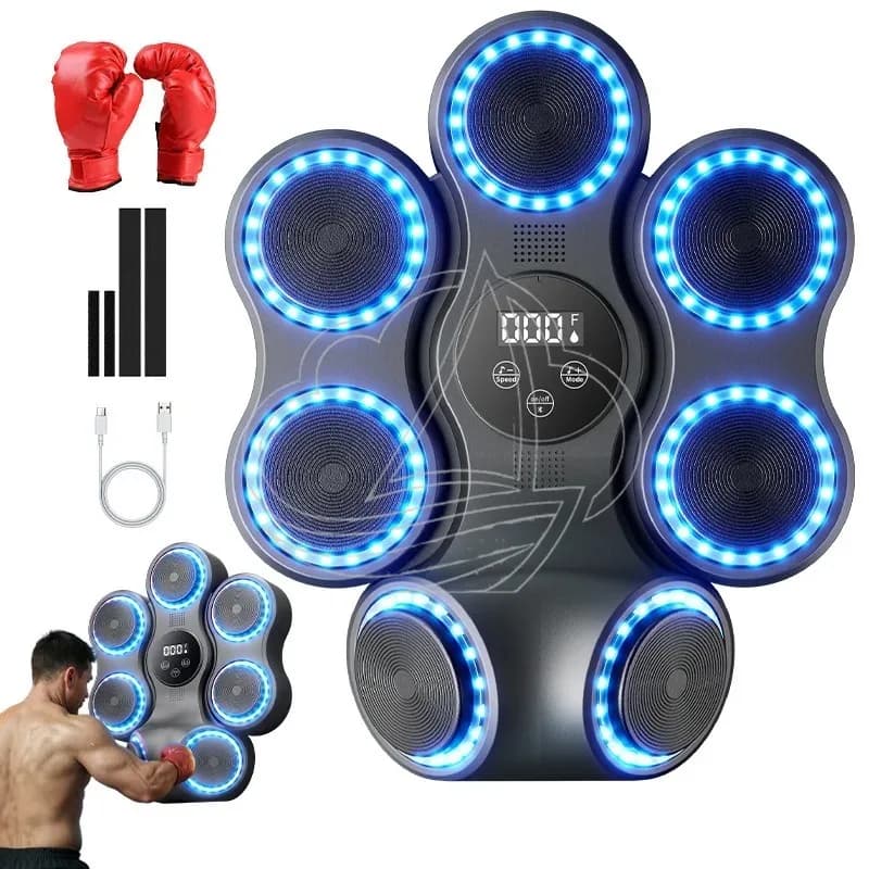 Boxing target smart bluetooth music chamber uppercut, card point electronic boxing machine professional training