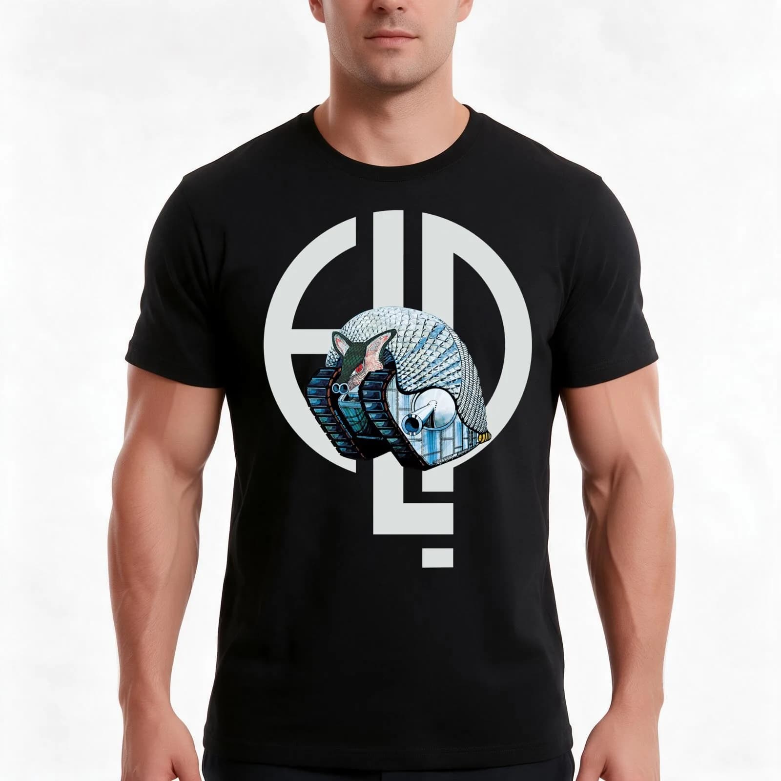 Emerson, Lake & Palmer - Tarkus T-Shirt, Summer Casual Cotton Tee, Oversized Streetwear Tops, Vintage Graphic Print, 100% Cotton