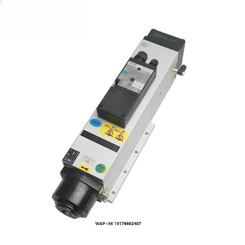 6KW 24000RPM ISO30 ATC Air Cooled Spindle Motor 380V High Speed Precision CNC Engraving Machine Tool Replacement