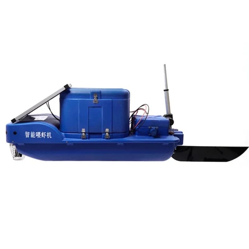 Solar Shrimp Automatic Feeder Shrimp Pond Feeder Solar Cell