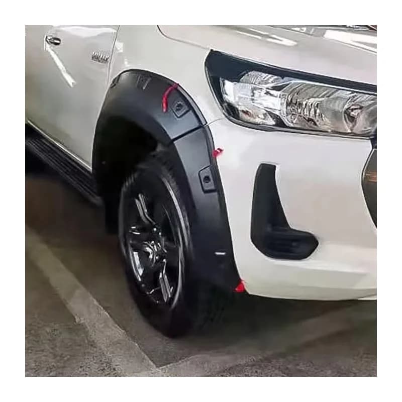 Offroad 4X4 Car Accessories ABS Wheel Arch Fender Flares for 2020+ Toyota Hilux Nissan Mitsubishi Mazda L200 Navara FJ Cruiser