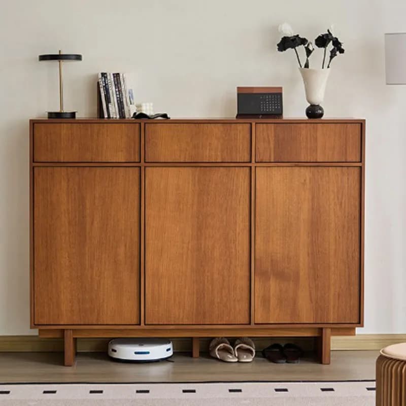 Cheap Wooden Shoe Cabinet Accent Luxury Design Creative Chinese Style Safe Shoe Shelf Fashion Zapatero Living Room Decoration