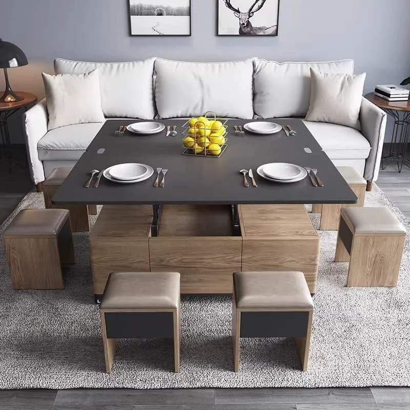Business Black Coffee Tables Luxury Portable Designer Vintage Coffee Tables Floor Japanese Mesa De Centro Furniture Home