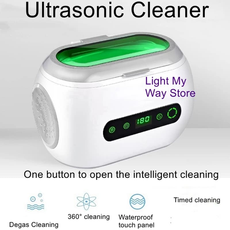 Ultrasonic cleaning machine home washing glasses machine braces jewelry watch cleaner