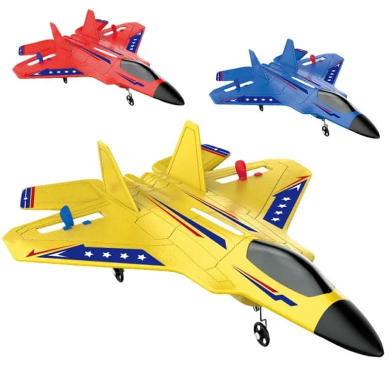 RC Airplane Lighted Fixed Wing Model Aircraft EPP Foam Toy