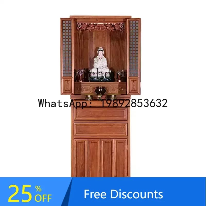 XLL  table Buddhist platform home modern style, all solid wood cabinet for simple table