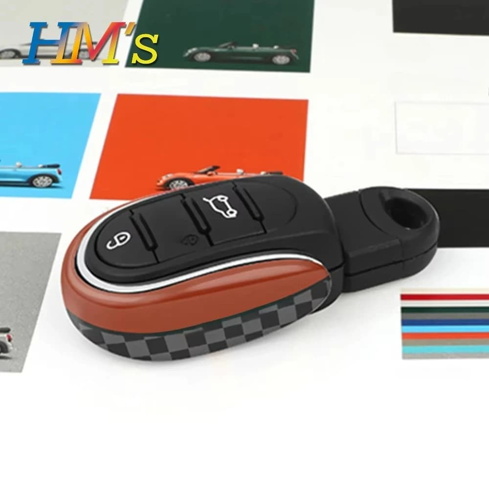 For MINI Countryman F60 Clubman F54 F55 F56 F57 Car Key Case Cover Holder For MINI COOPER Accessories Styling Car Key Rope Chain