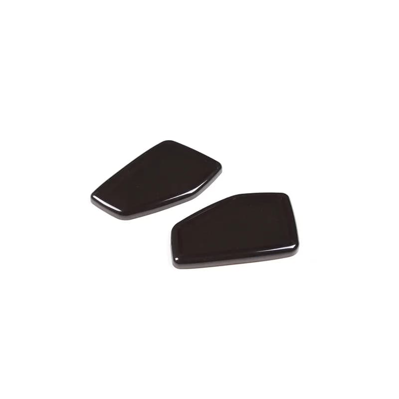 2Pcs ABS black For 2005-2009 Hummer H3 Car styling side turn signal protective cover sticker car exterior protection accessories