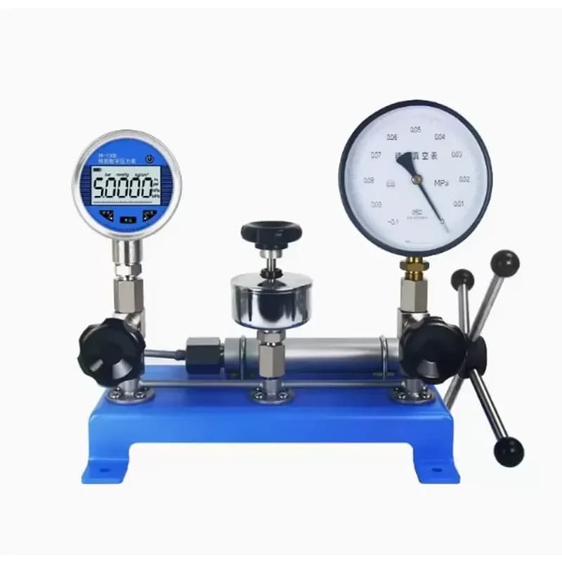 High Pressure Piston Dead Weight Pressure Tester Gauge Pressure Gauge Calibrator