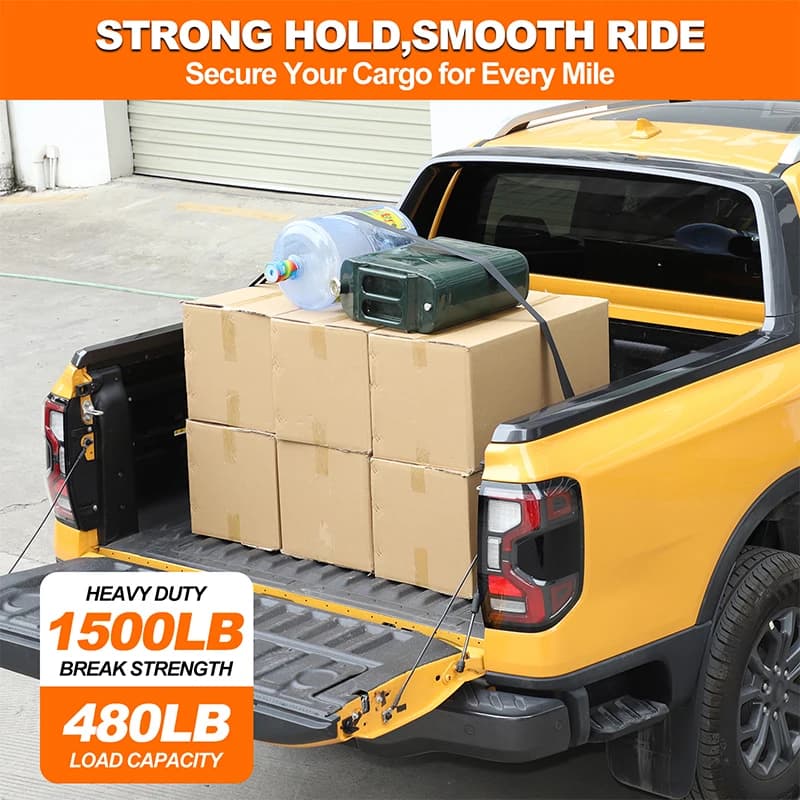 Carbon Steel For Mitsubishi L200 Pickup Truck Bed Cargo Box Hook Rope Fixed Buckle Cargo Box Securing Strap Car Accessories