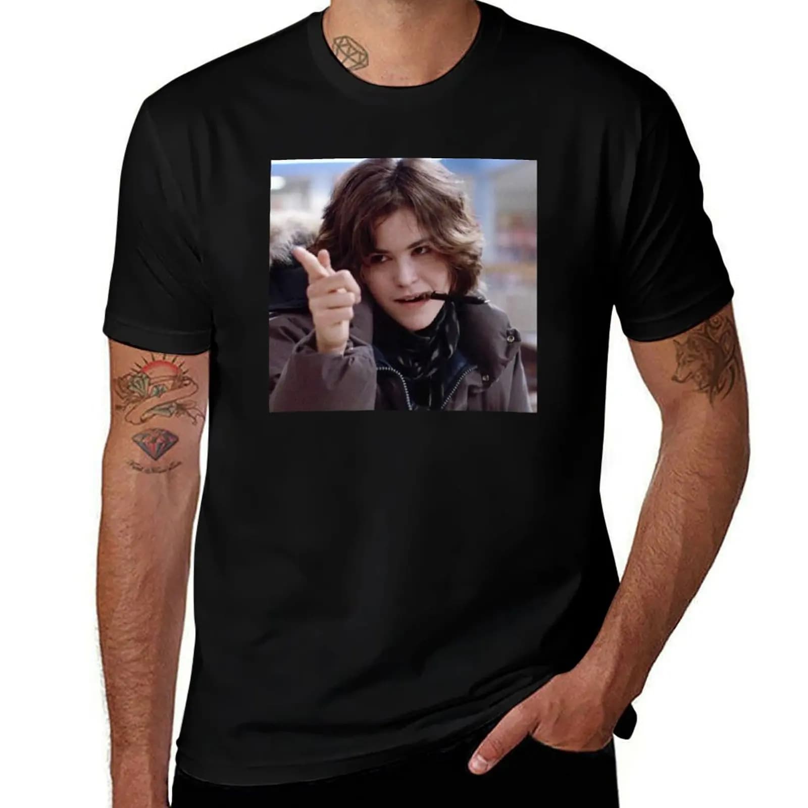 Allison Reynolds - The Breakfast Club T-Shirt Basic Lightweight Short Sleeve Tee T-Shirt
