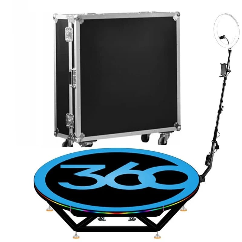 360-degree surround shooting platform, dimmable