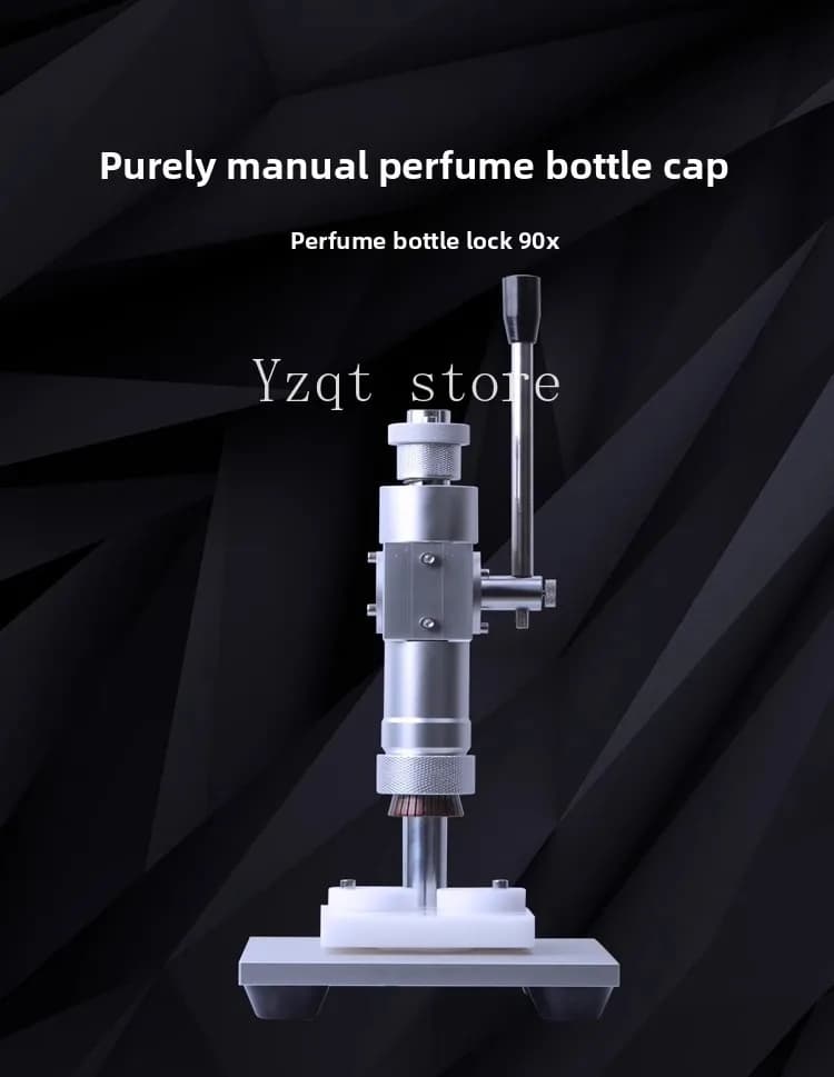 Manual perfume bottle sealing machine Essential oil bottle locking machine Binding machine Cover sealing mechanical atomization